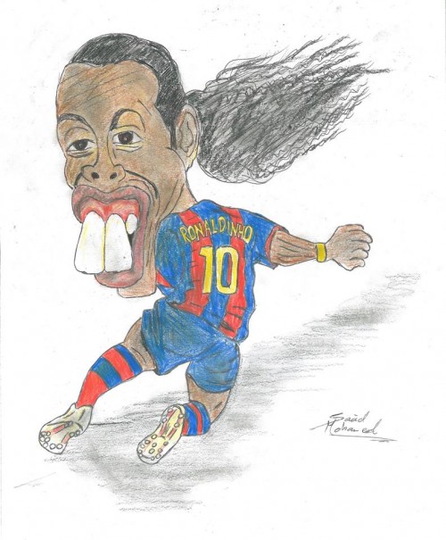 Ronaldo de Assis Moreira (born 21 March 1980), commonly known as Ronaldinho or Ronaldinho Gaúcho, is a Brazilian professional footballer and ambassador for Spanish club FC Barcelona. He played mostly as an attacking midfielder, but was also deployed as a forward or a winger. He played the bulk of his career at European clubs Paris Saint-Germain, Barcelona and Milan as well as playing for the Brazilian national team. Often considered one of the best players of his generation and regarded by many as one of the greatest of all time, Ronaldinho won two FIFA World Player of the Year awards and a Ballon d'Or. He was renowned for his technical skills and creativity; due to his agility, pace and dribbling ability, as well as his use of tricks, overhead kicks, no-look passes and accuracy from free-kicks.