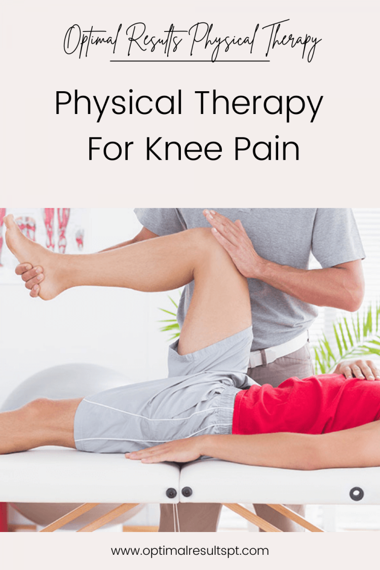 Knee pain is one of common problem these days, but now we're here to help you! Resolve your pain in less than 5 visits. Visit now!

https://optimalresultspt.com/our-physical-therapy-equipment
